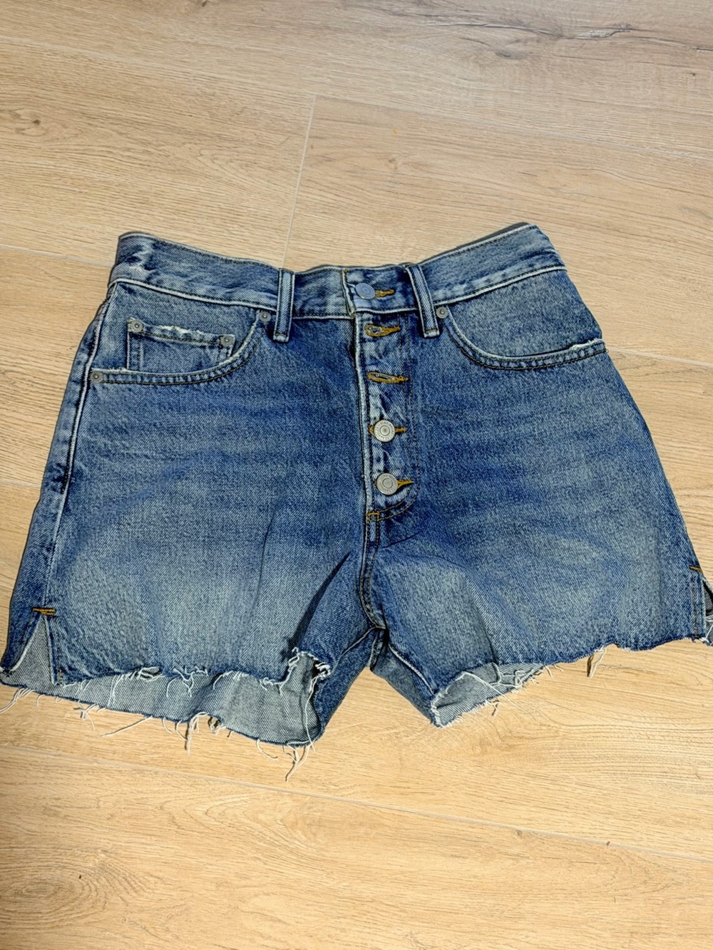 Lucky Brand Denim Shorts with Raw Hem